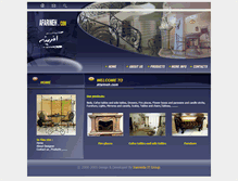 Tablet Screenshot of afarineh.com